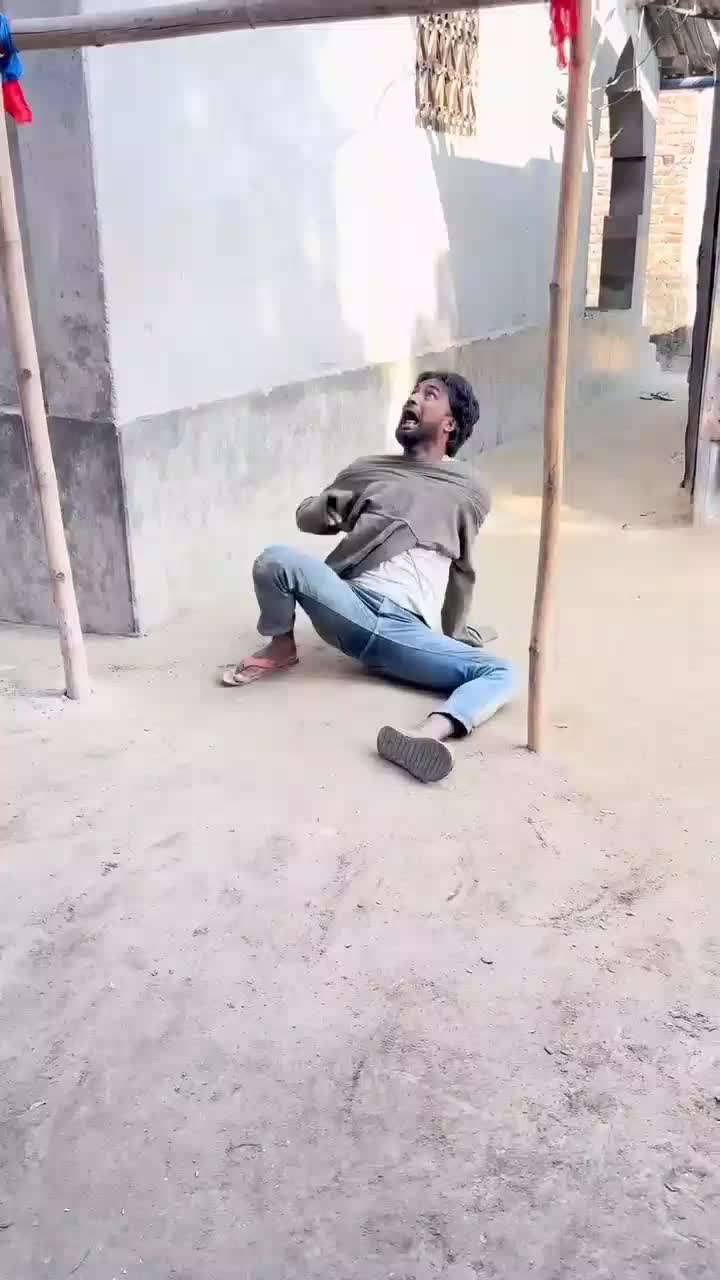 nyangkut kan #videolucu  #lucu  #komedi 