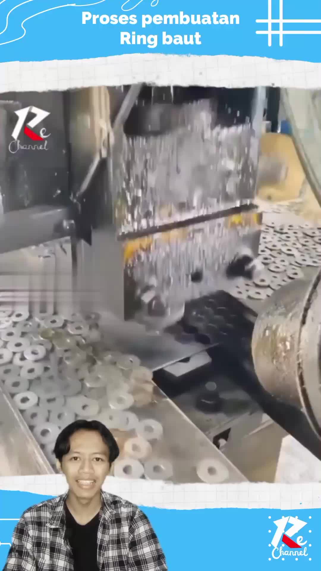 proses membuat ring baut
#shorts 
#RCTIPlus 
#RCTIoke 
#HOTrctiplus 
#fypシ゚viral 
#1TRENDING
#shortplus 
#faktarandom 
#trendinghariini 
#vi