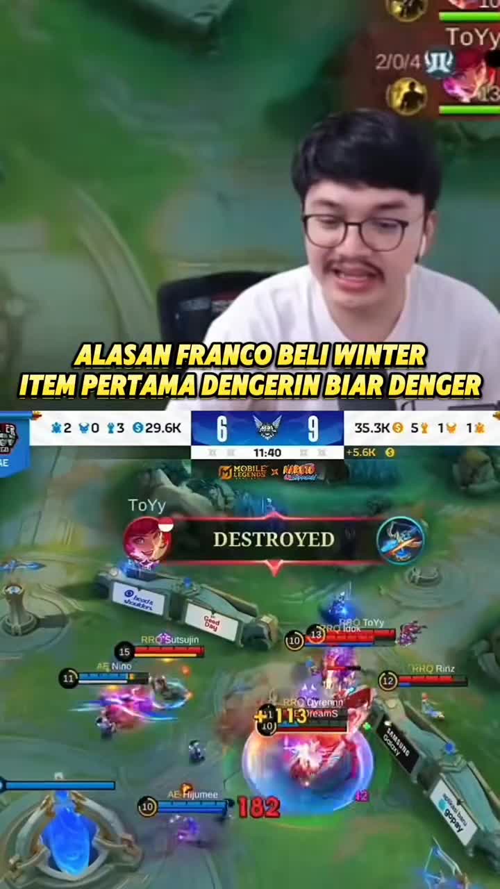 alasan Franco item pertama winter #mobilelegends 