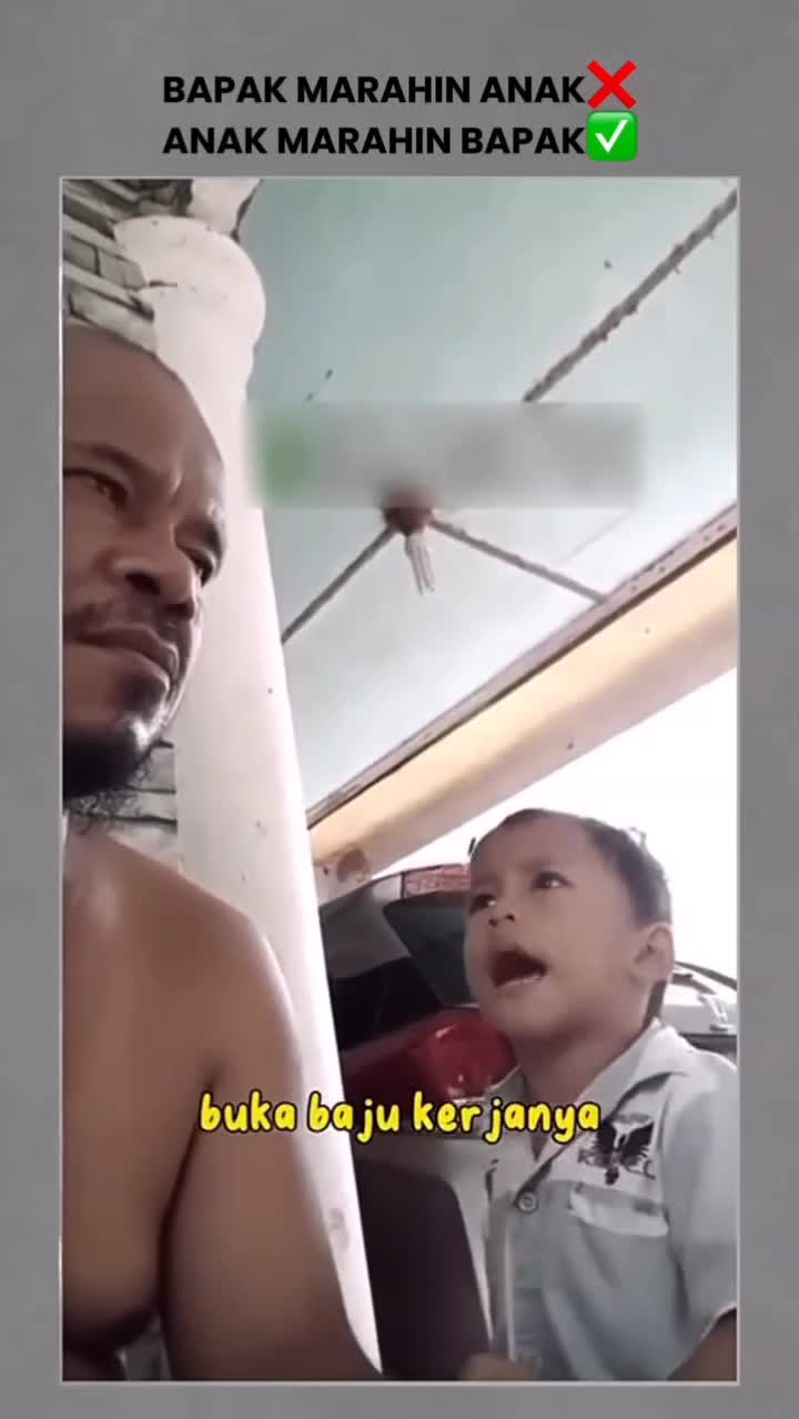 kelakuan bapaknya siapa ini woi ??? #lucu 