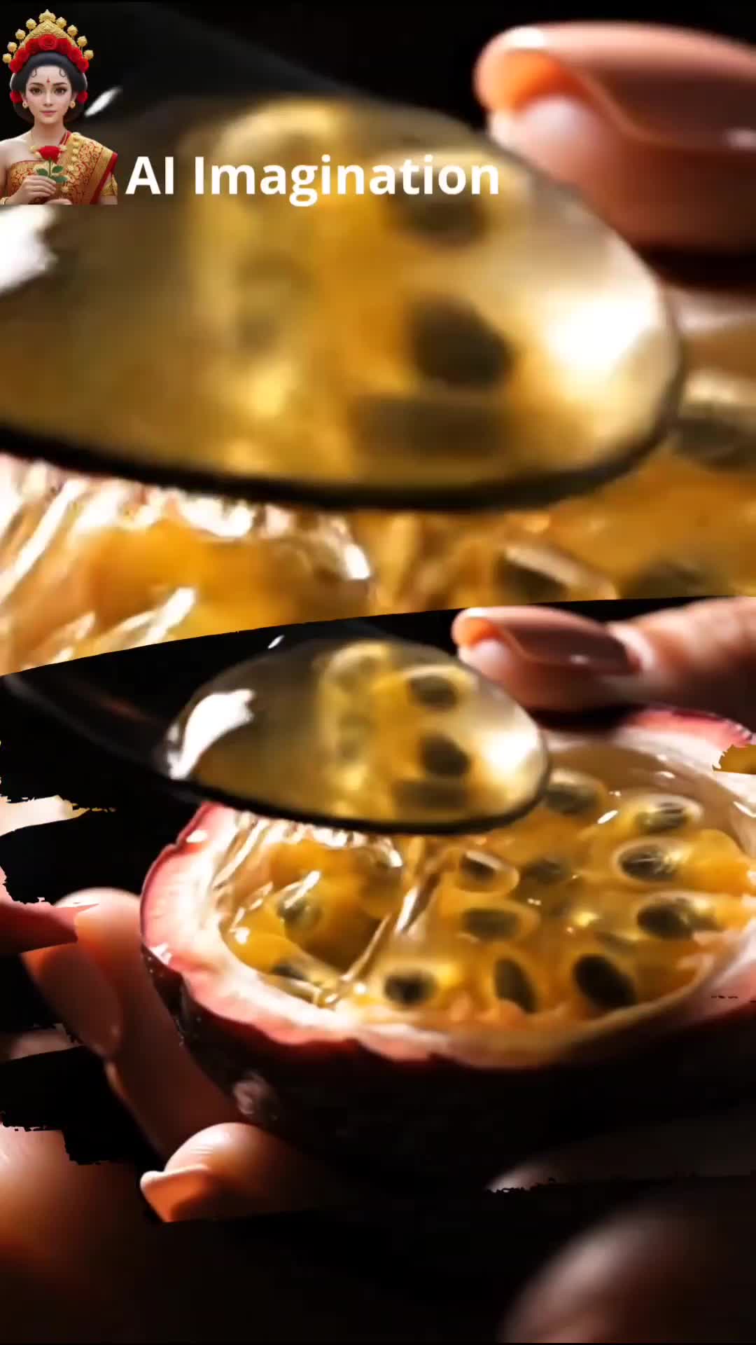 NGUNYAH VERSI AI 🫨🫨🫨🫨 #ai  #asmr #fruit #close_up