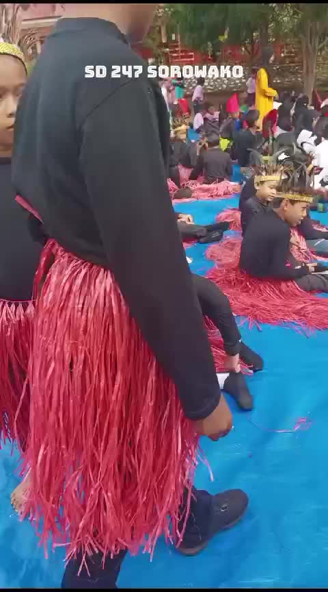 Siap tampil di pensi SD 247 Sorowako