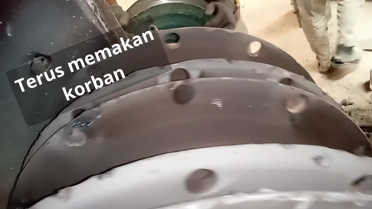 terus memakan korban