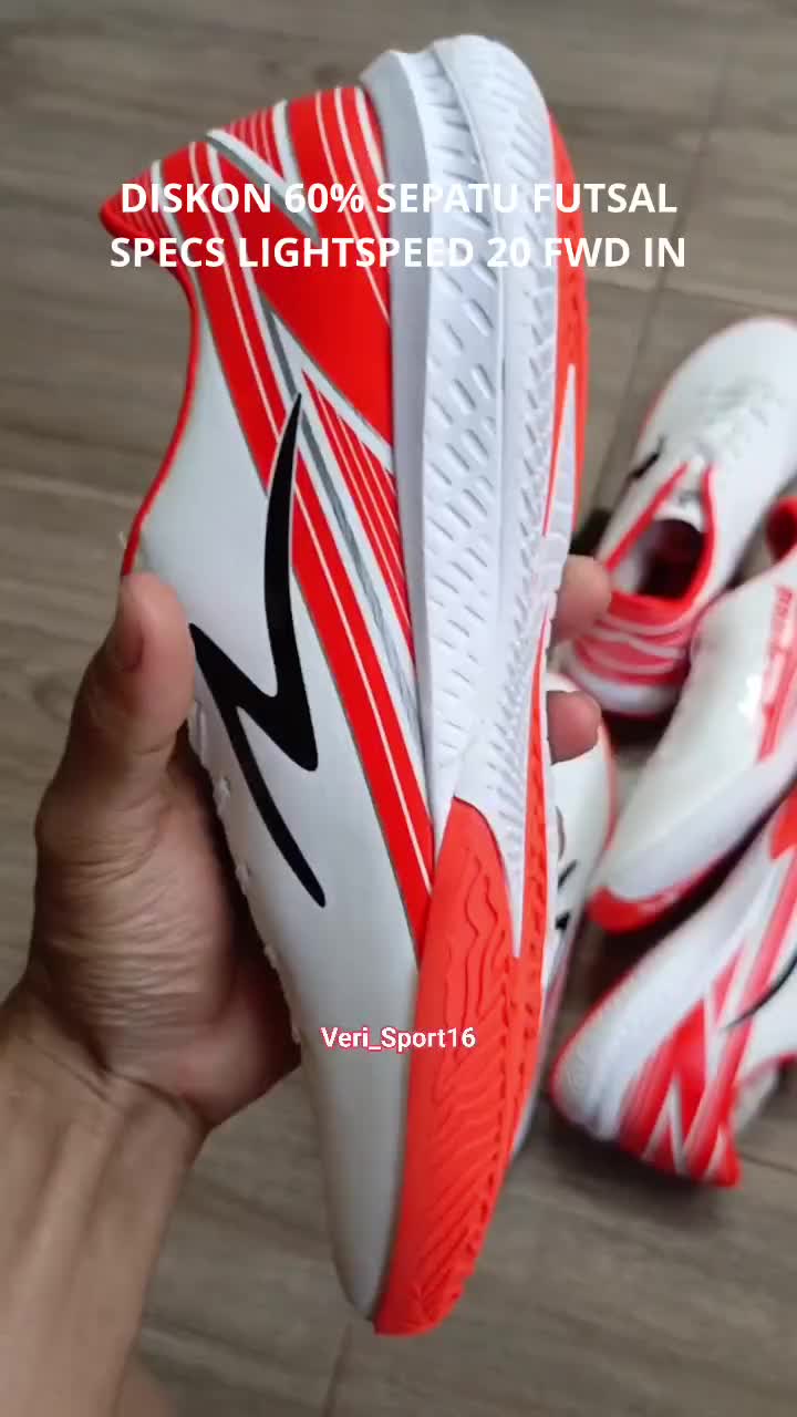 DISKON GEDE SEPATU FUTSAL.
SPECS LIGHTSPEED 20 FWD IN.
Rp.599.800 JADI Rp.275.000.

VERI SPORT ORIGINAL GAK HARUS MAHAL.
ORDER KLIK 👇

WA : 