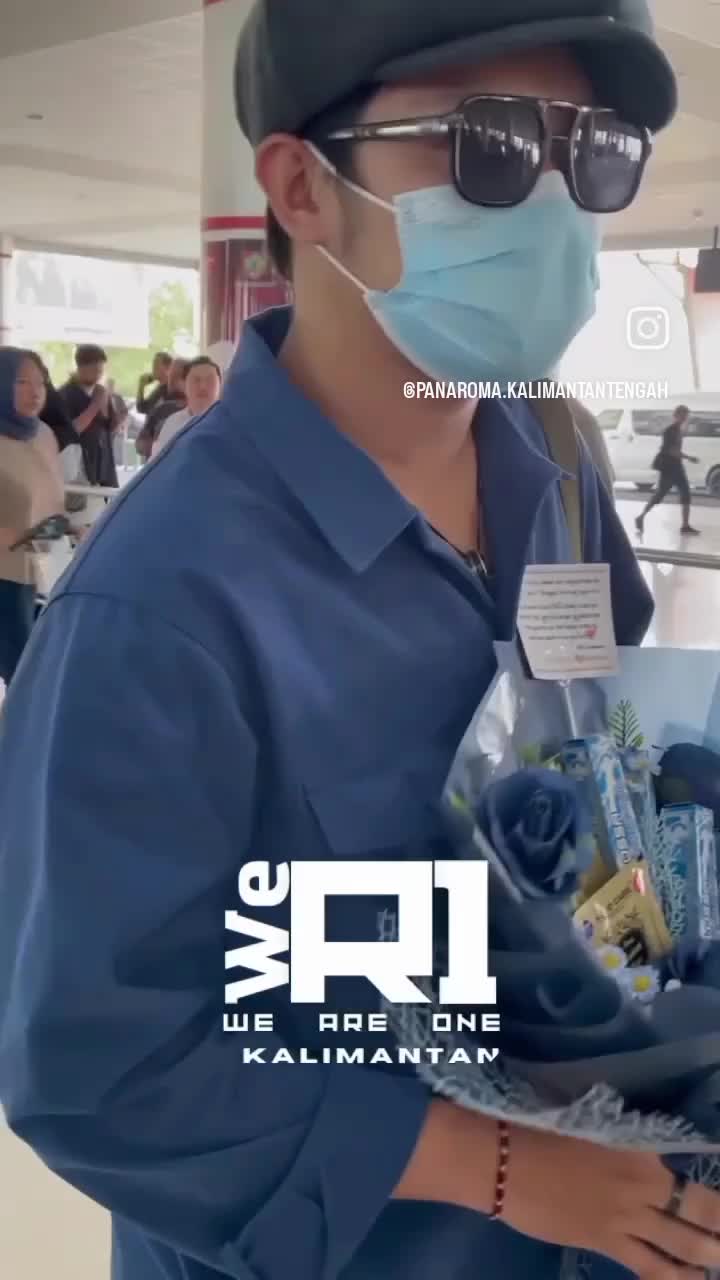 penyambutan rony parulian di bandar palangkaraya