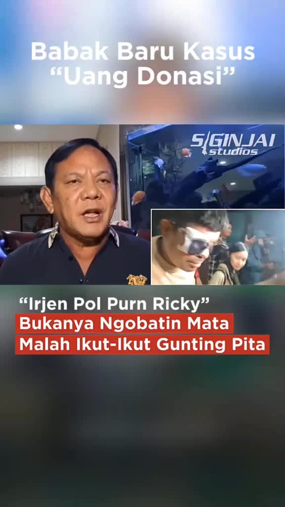 Agus bukan nya ngobatin mata malah ikut ikutan gunting pita
