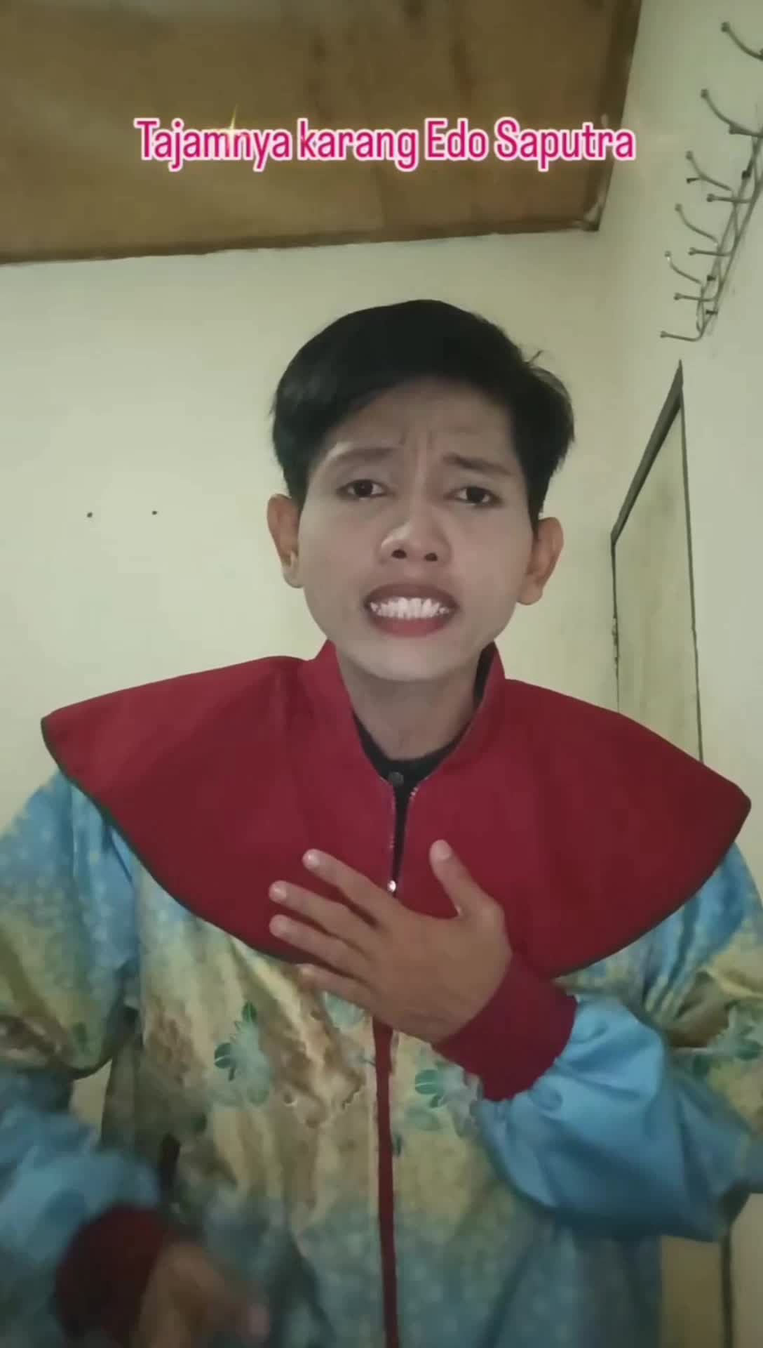  nama Edo Saputra Palembang provinsi Sumsel umur :28 thn kerja :warung manisan sembako judul tajamnya karang #ONLINEAUDITIONKDI2025 #RCTIPlu