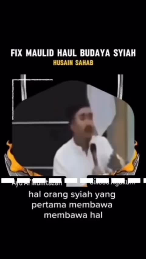 MAULID HAUL BUDAYA SYI'AH 

#dakwahislam