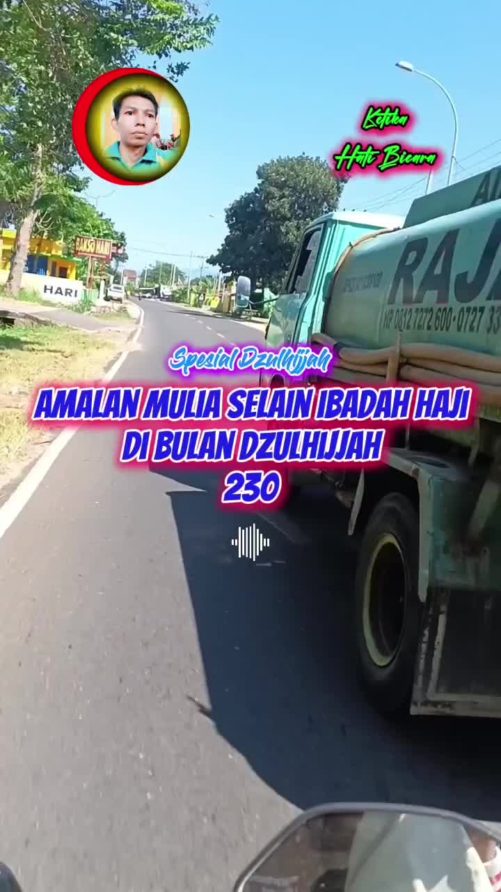 KETIKA HATI BICARA..
Amalan di bulan haji..
#iduladha #ceramah #religi #bulanhaji #shorts
