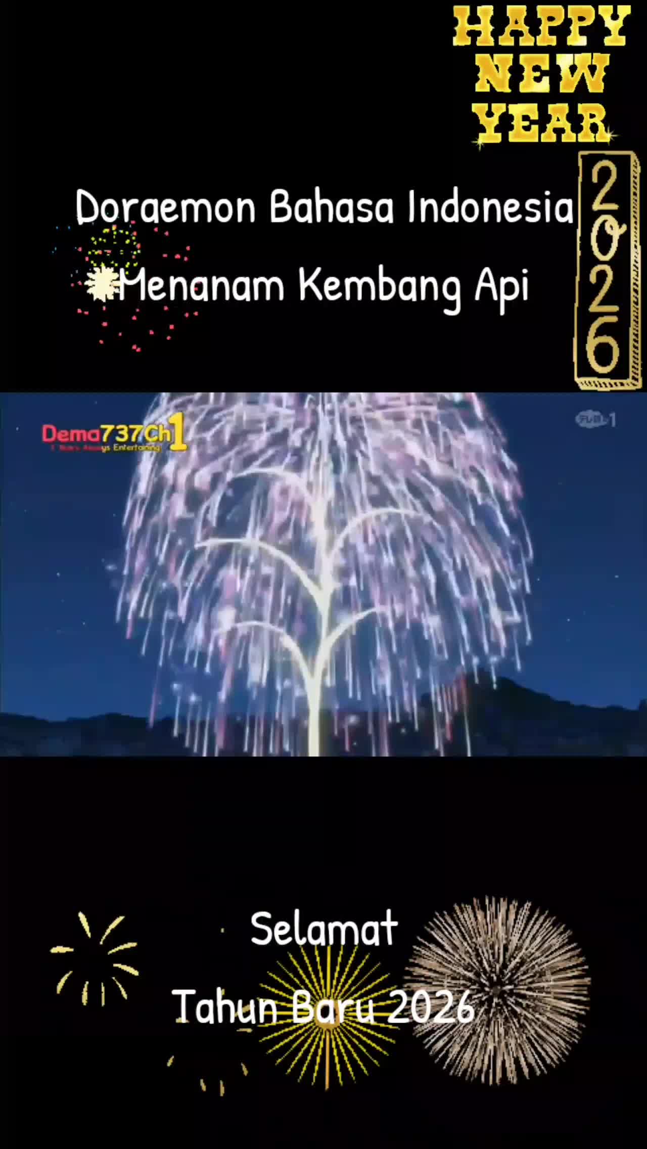 Doraemon Bahasa Indonesia Menanam Kembang Api.
#Doraemon #DoraemonBahasaIndonesia #DoraemonTahunBaru 