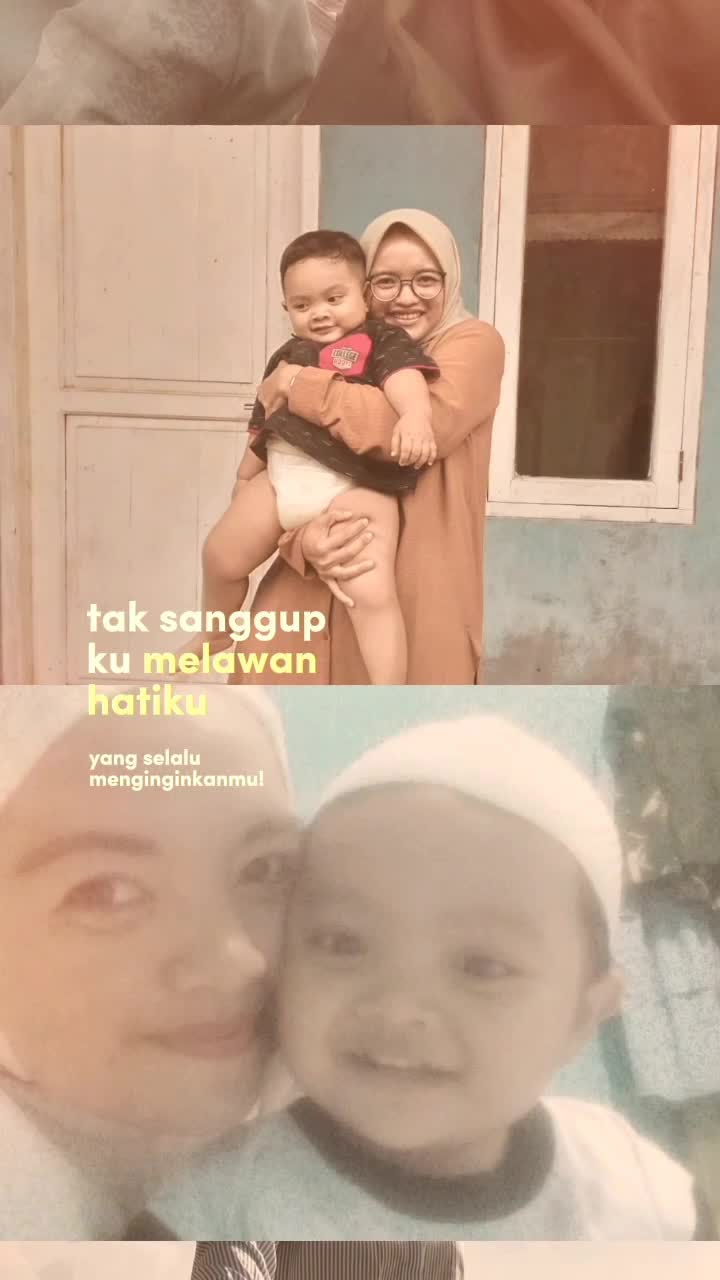  karna dia aku diberi gelar menjadi seorang ibu,dan dri dia aku belajar banyak hal. terimakasih nak sudah hadir dan memberi warna di kehidup