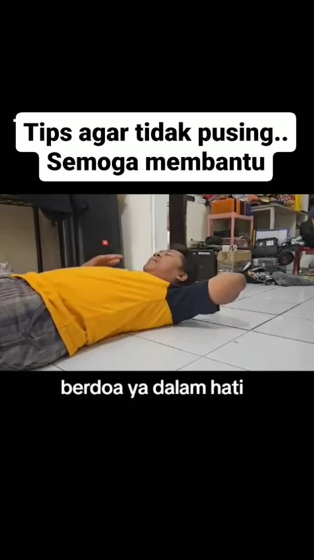 Biar ga pusing, wajib dicoba