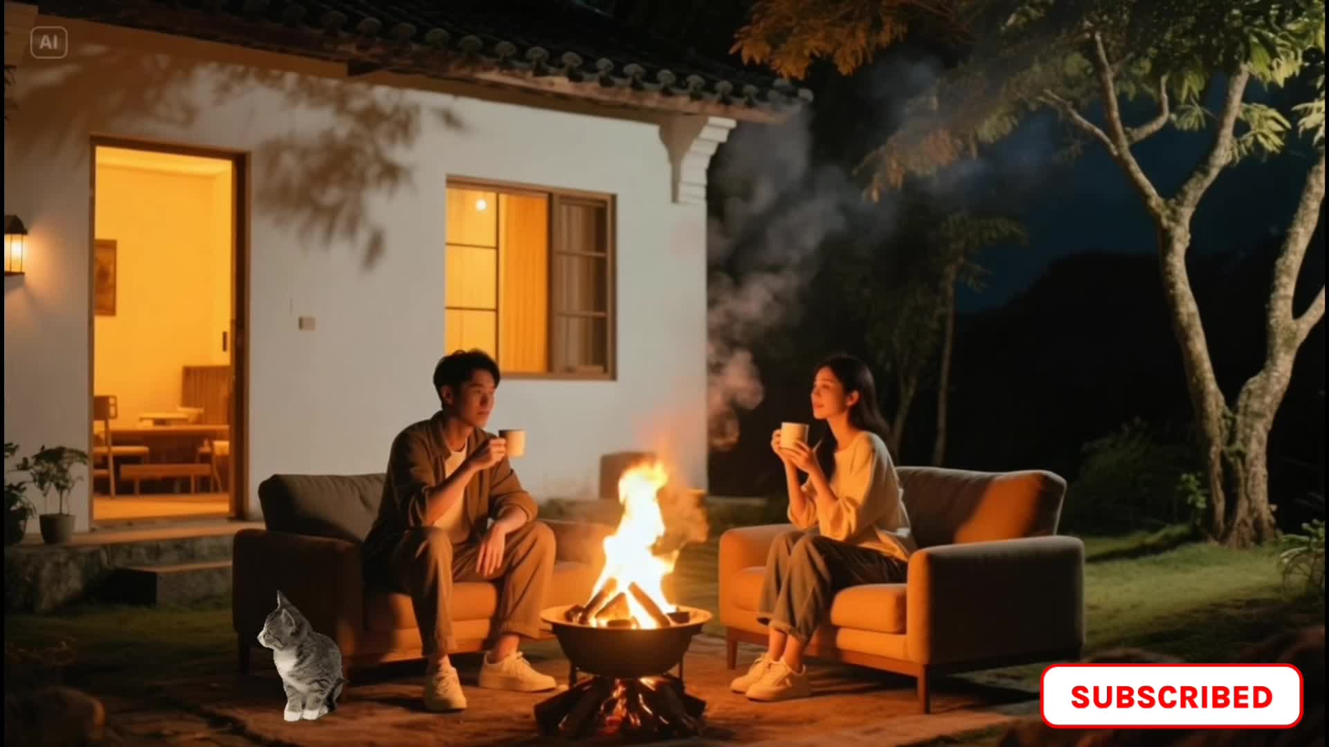 ngopi bersama sambil menikmati perapian yang menghabgatkan.  #fyp 
