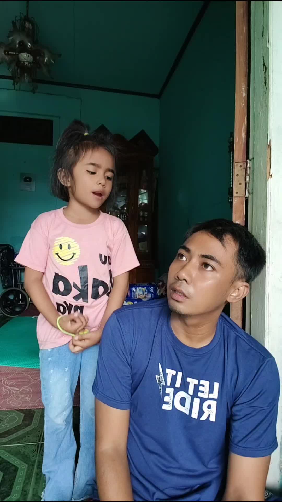 Papa kok menghilang😂 #videolucu 