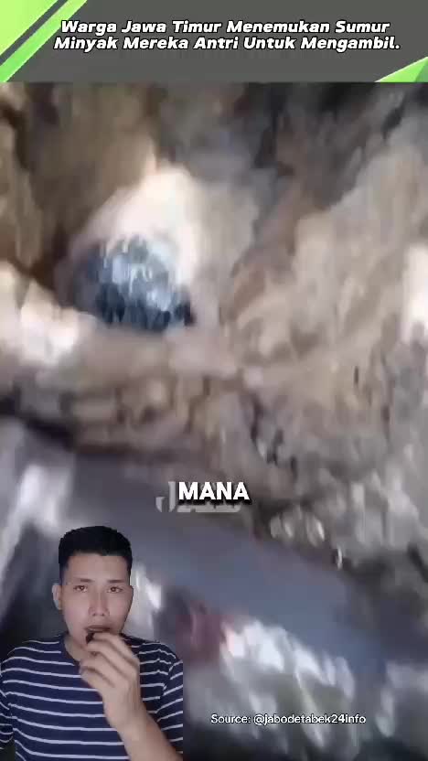 Nah ini nih yang Lagi Heboh, Warga Jawa Timur Menemukan Sumur Minyak Mereka Antri Untuk Mengambil. #videoviral  #edukasi  #faktaviral 