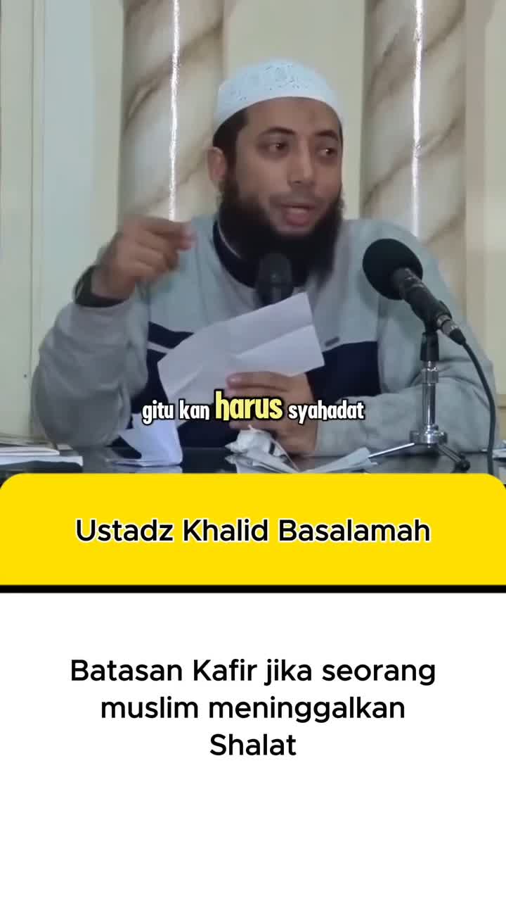 batasan seorang muslim dinyatakan kafir #kajian #sunnah