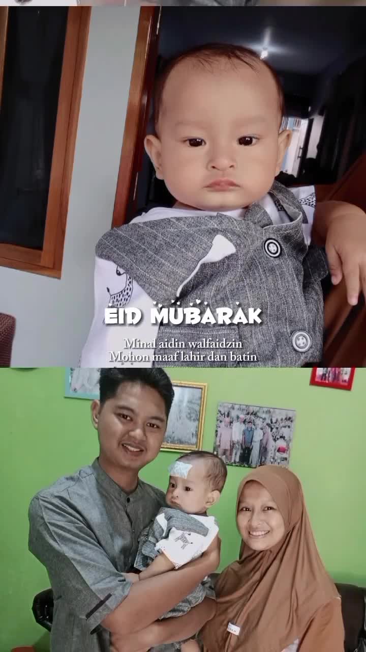 kami sekeluarga mengucapkan minal aidin wal faizin mohon maaf lahir dan batin #lebaran 