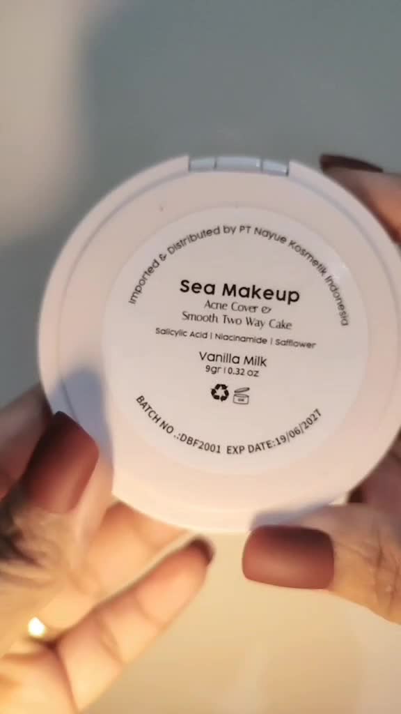  Bedak padat yg ringan #seamakeup 