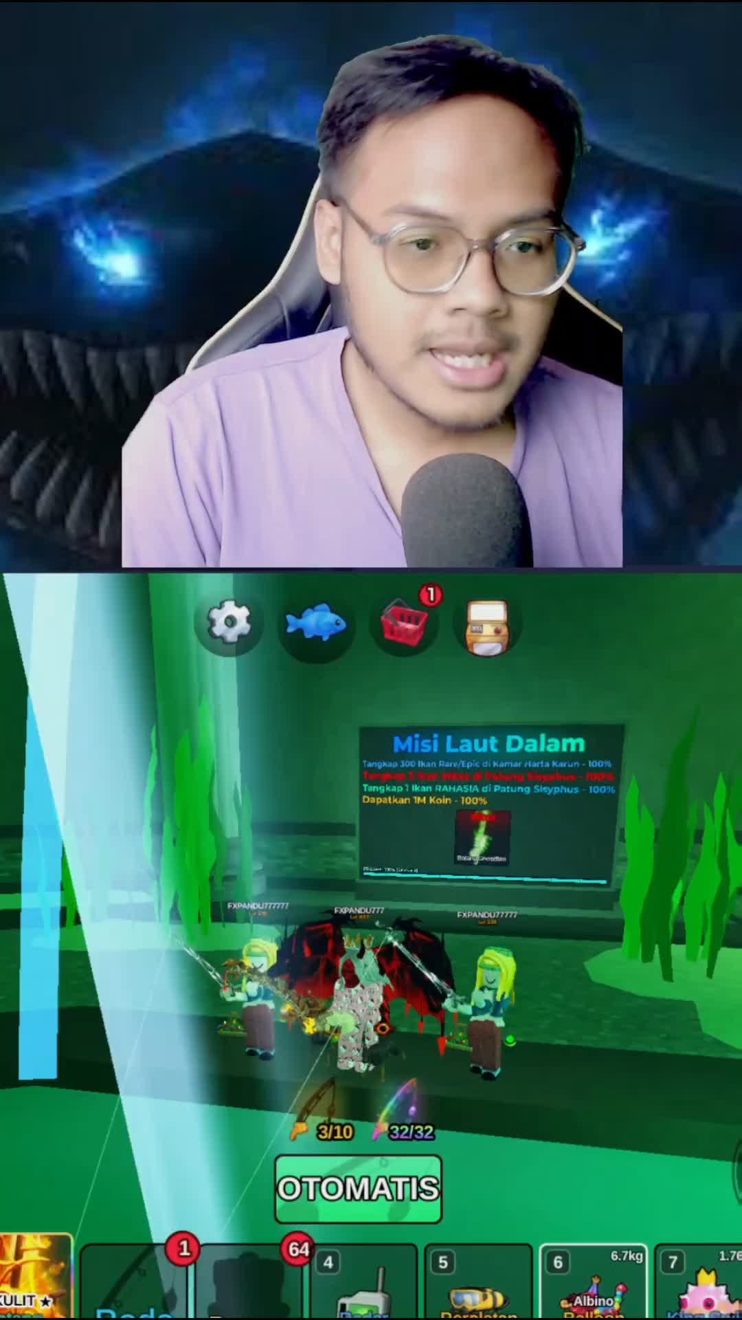 megalodon pink spot  #roblox  #fishit 