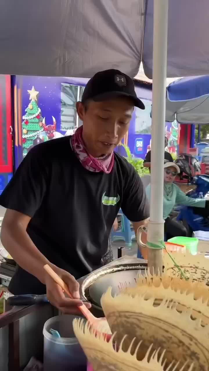 Cara buat crepes kayak gini bolo