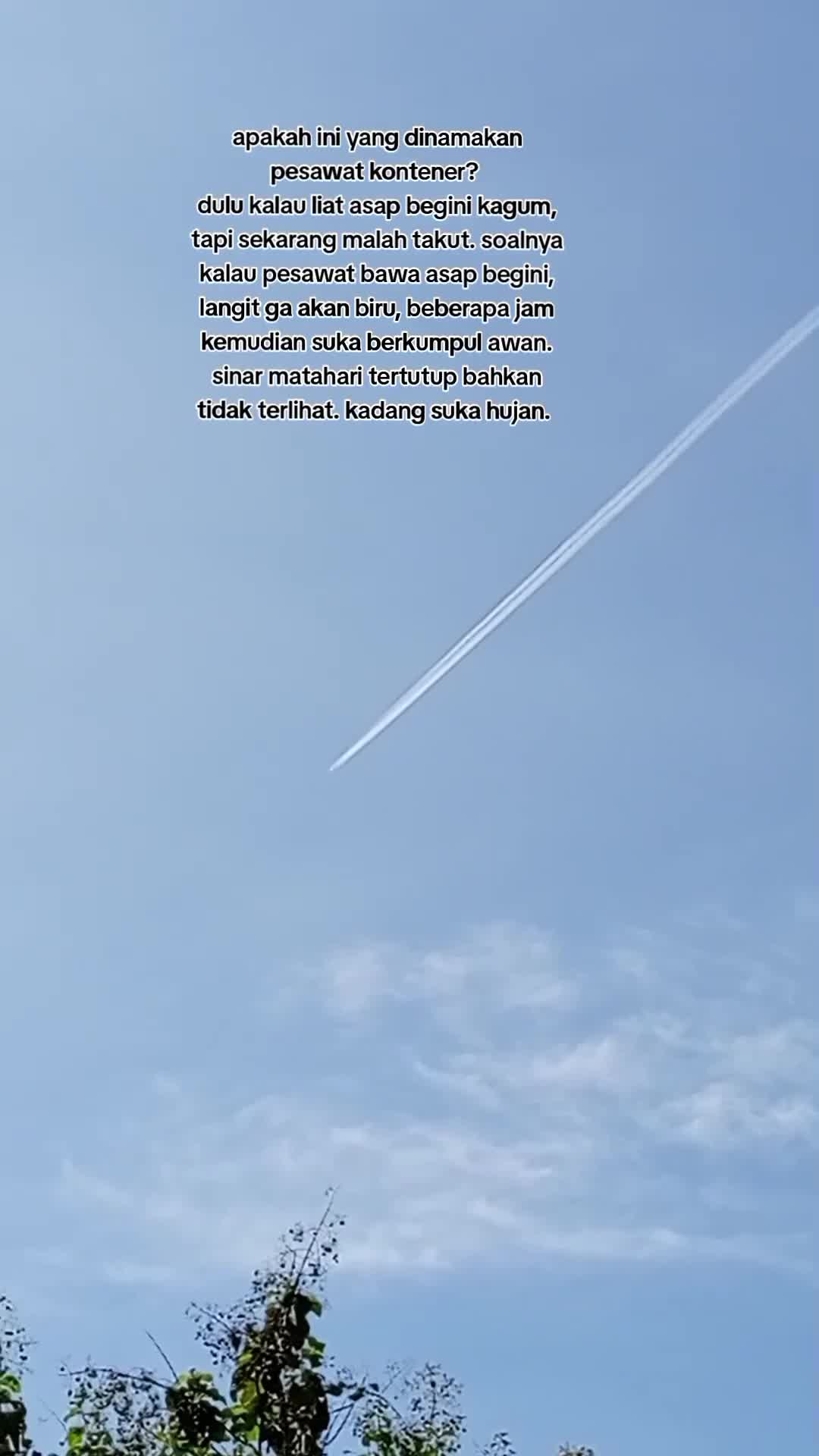 pesawat kontener yang bikin was was