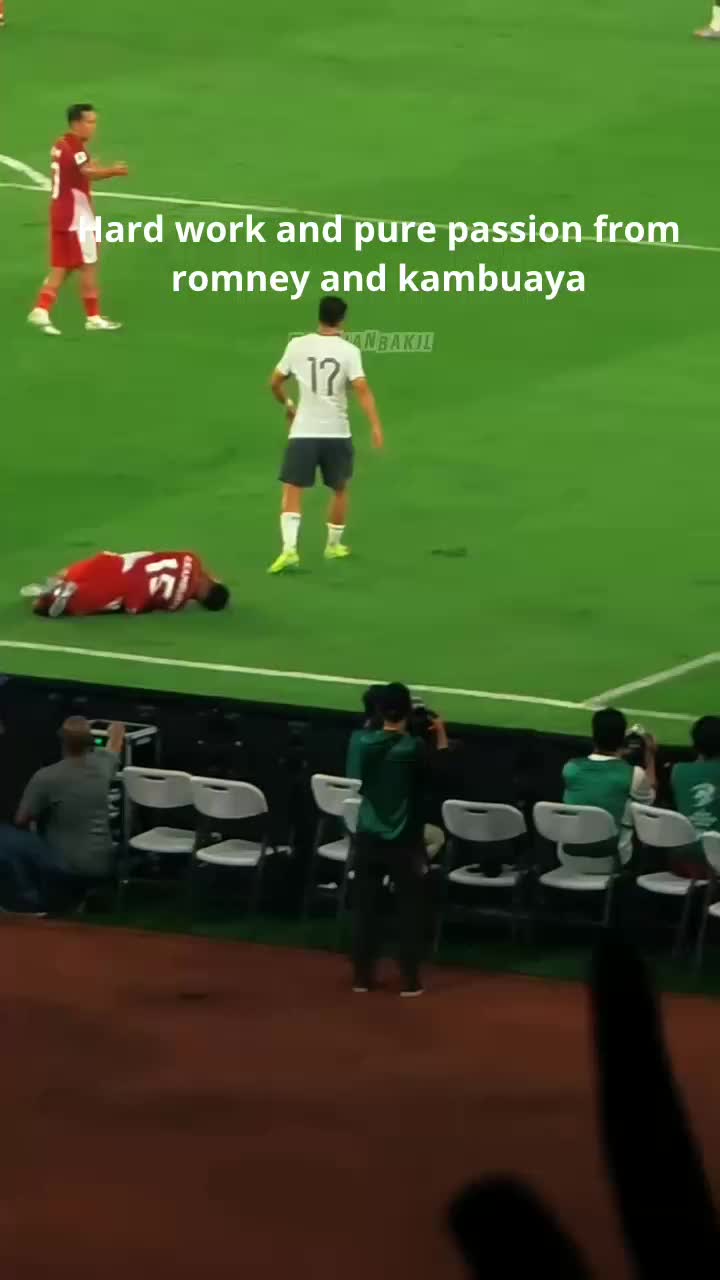 kerja keras dari romney dan kambuaya 
 #timnasday 