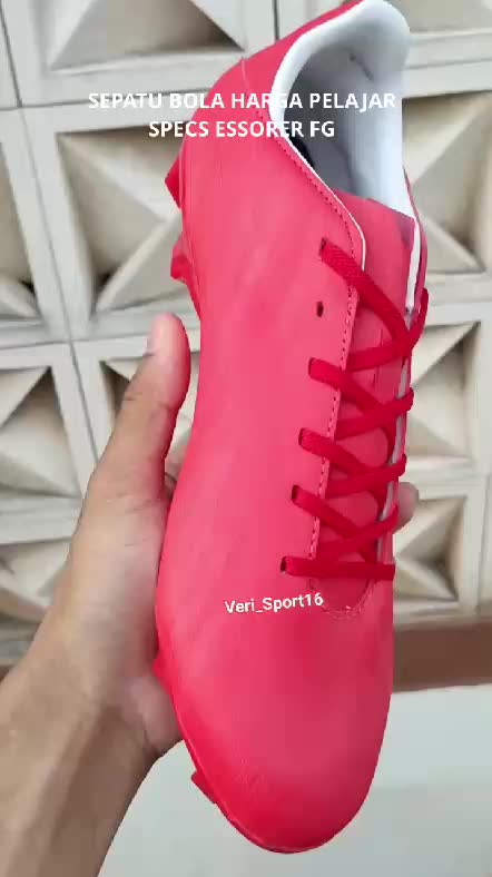 SEPATU BOLA HARGA PELAJAR. 
SPECS ESSORER FG.
Rp.349.800 JADI Rp.285.000.
RINGAN NYAMAN.

VERI SPORT ORIGINAL GAK HARUS MAHAL.
ORDER KLIK 👇
