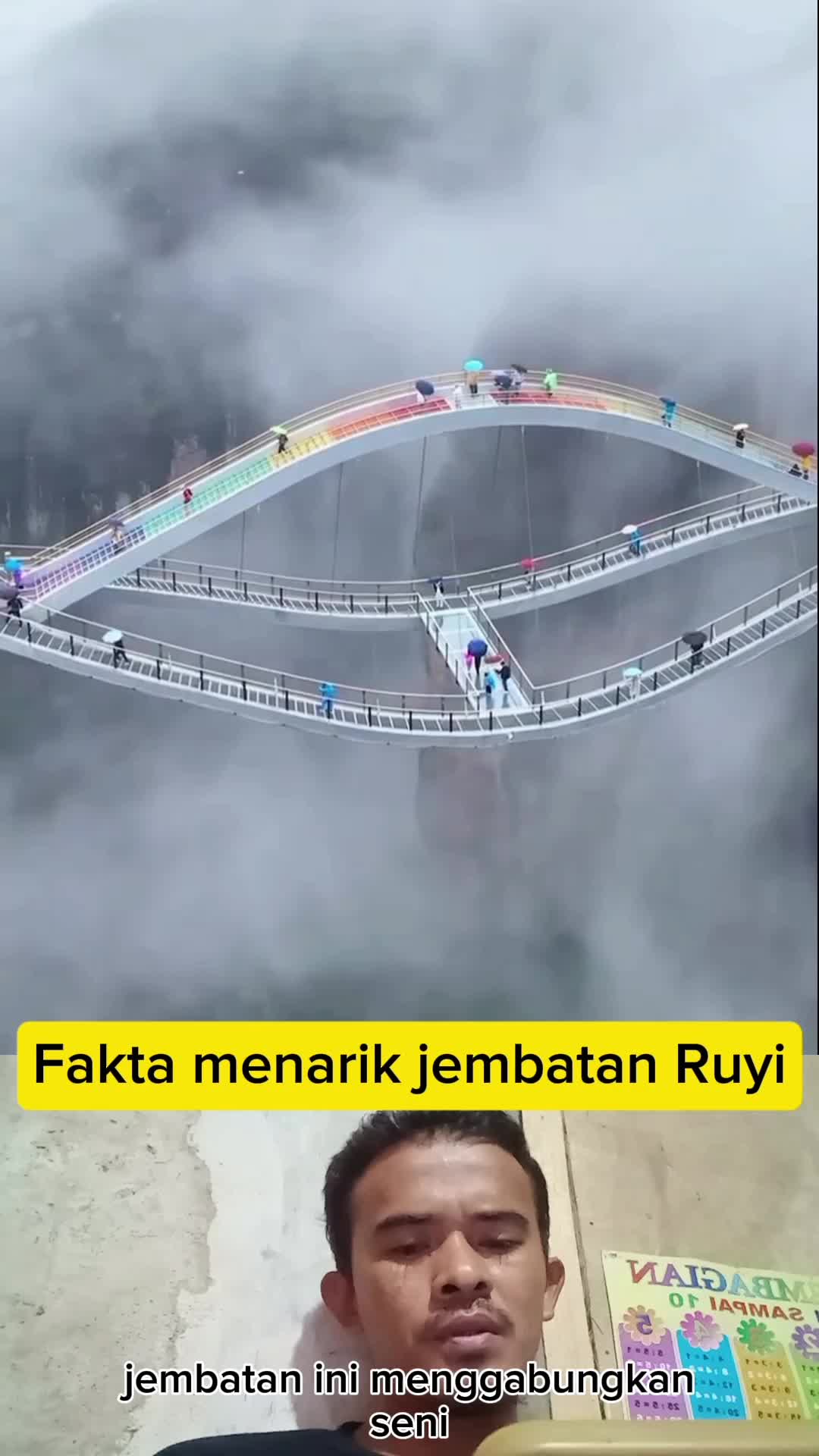 Fakta menarik  jembatan Ruyi  #shorts #rctiplus  #reaction