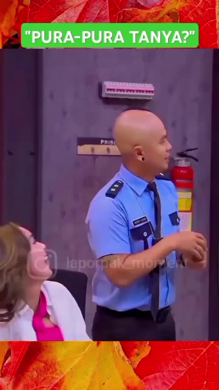 PURA PURA TANYA1🤣
 #laporpak  #comedy 