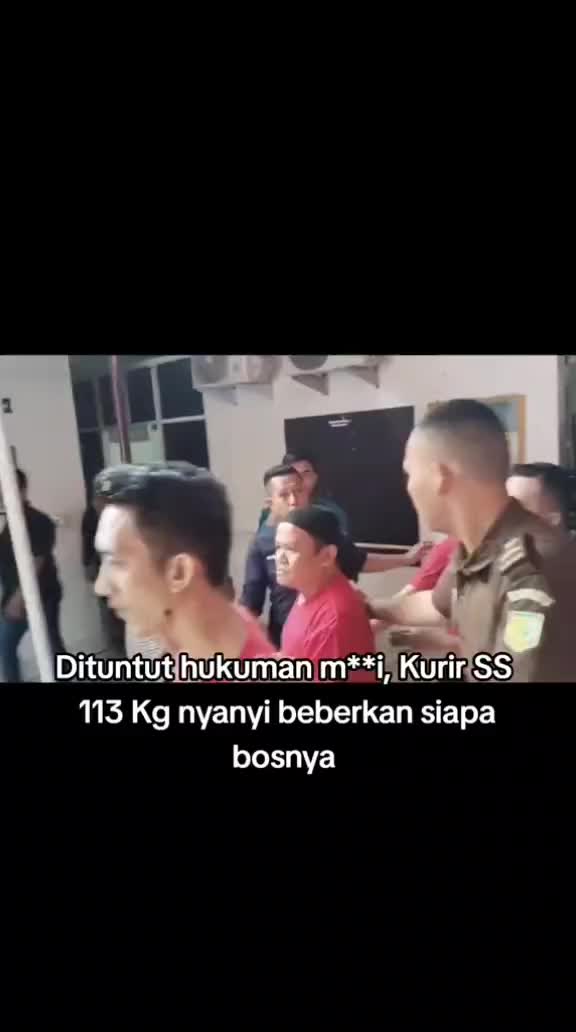 kurir narkoba meminta bos nya di tangkap 