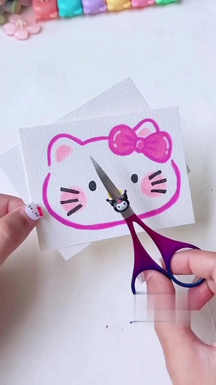 Membuat mainan Lotion Hello Kitty lucu