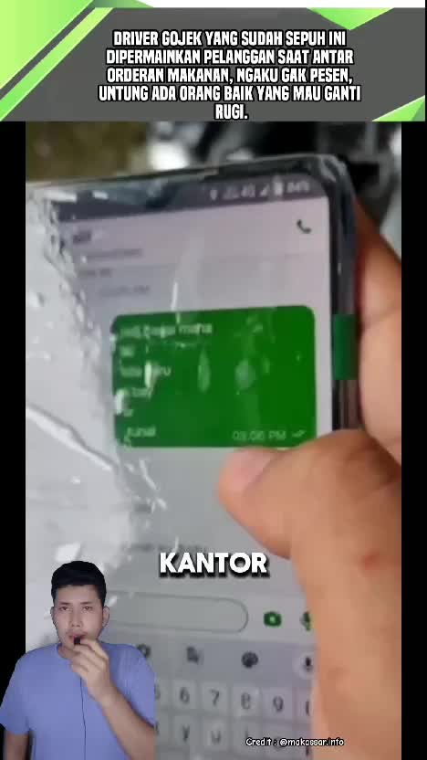 Driver Gojek Dipermainkan Pelanggan yang tidak bertanggung jawab. #driver  #ojol  #orderanfiktif  #videoedukasi 
