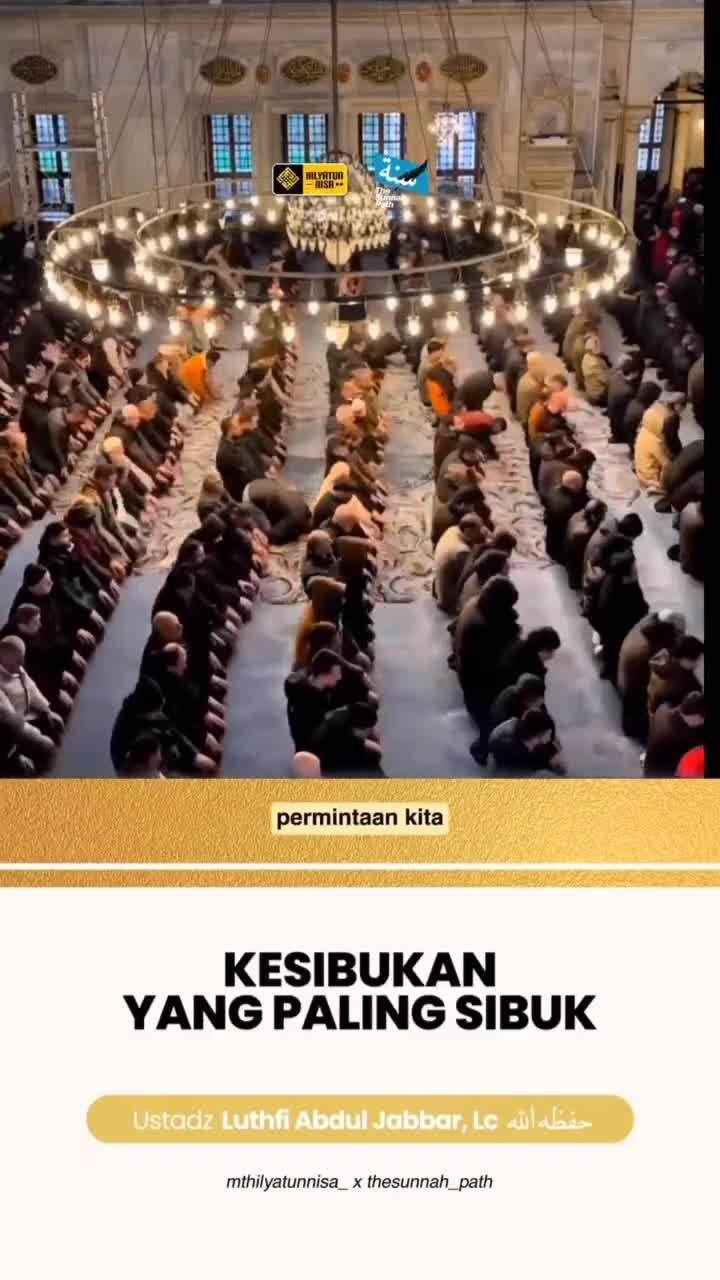 KESIBUKAN YANG PALING SIBUK

#pesantrensalaf #dakwahislam #salaf