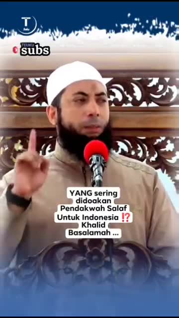 dakwah salah dan doa untuk Indonesia #kajian #khalidbasalamah #ceramah #religi