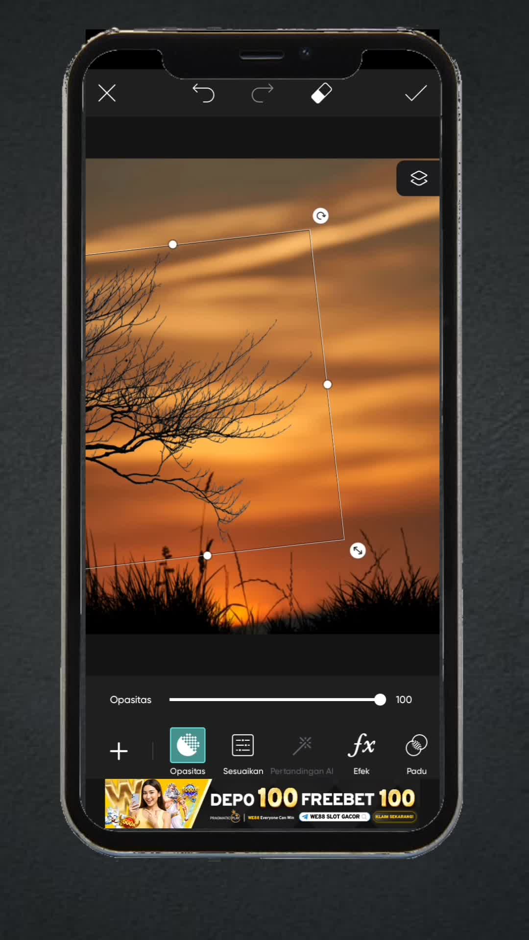 cara edit foto estetik #estetik 