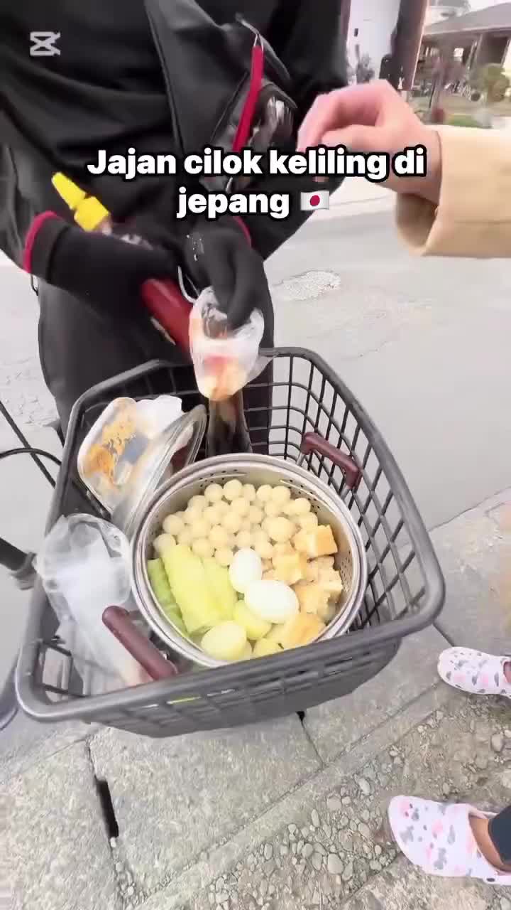 cilok jepang 🤤 #kuliner #sunda x jepang #shortsplus #RCTIshorts #shortkids 