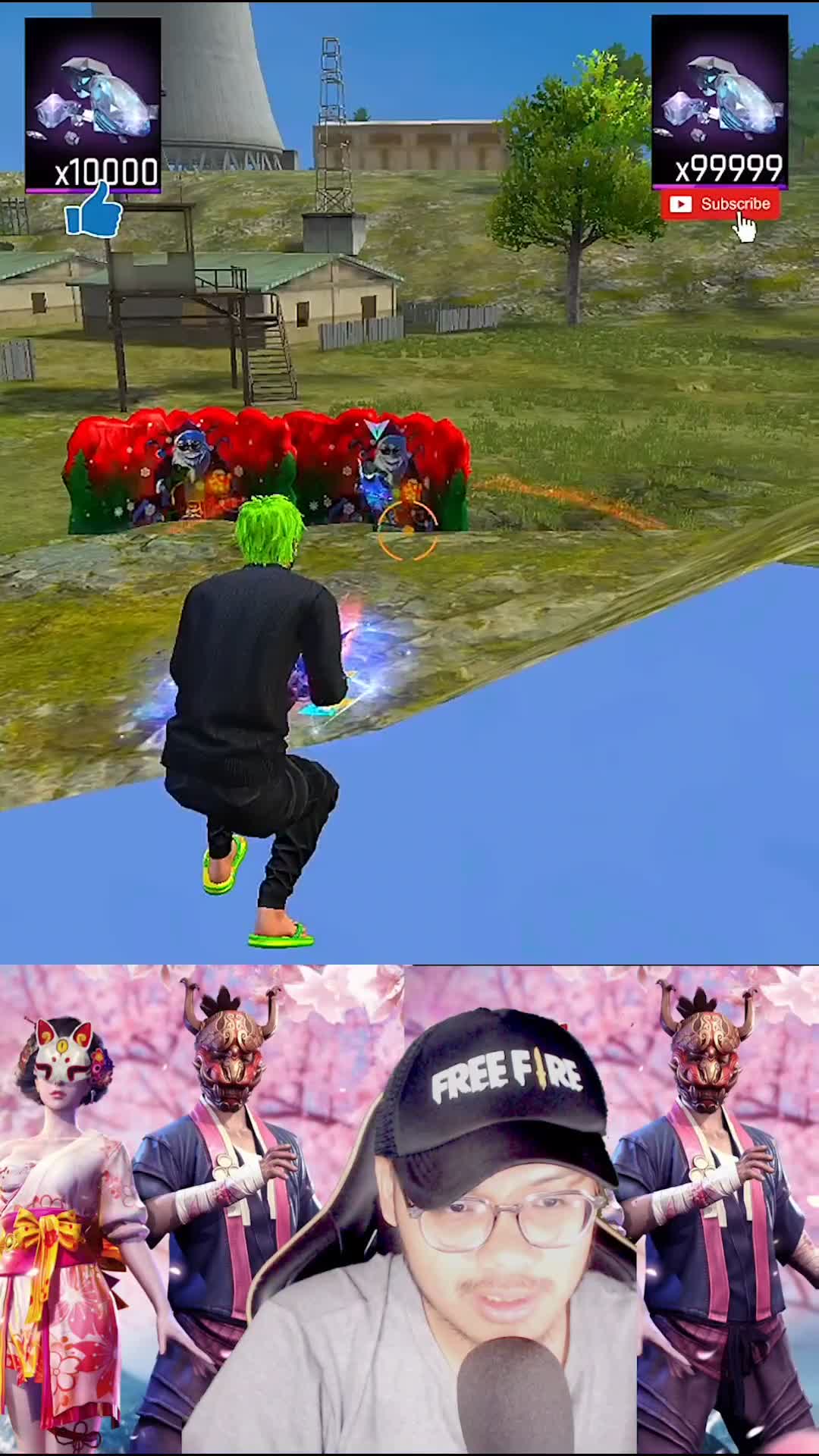 top global prank ff  #ff  #freefire