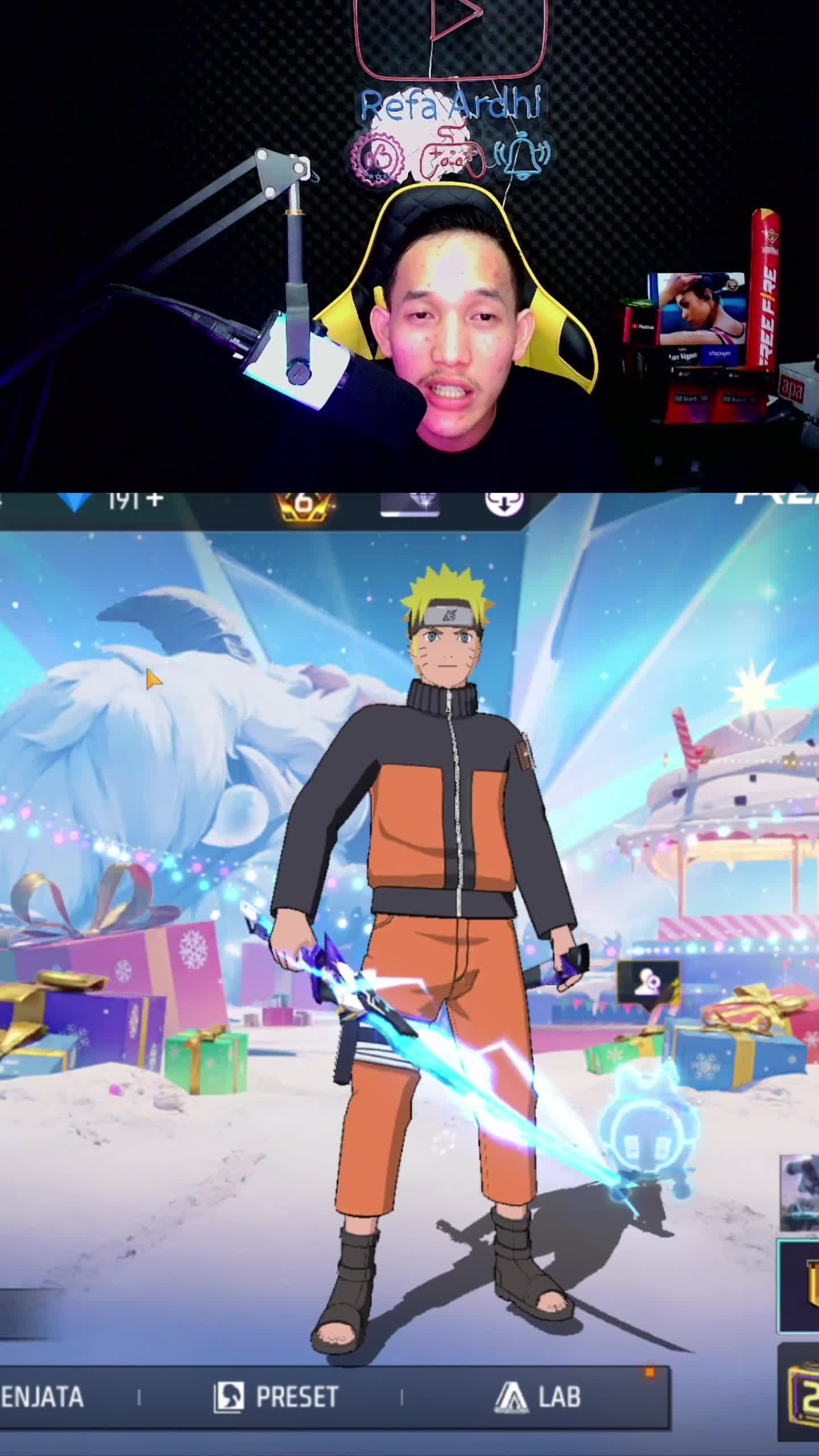 ACAK ACAK TIM KODE EH MALAH KETEMU CEWE CANTIK? #game #gaming #freefire #refaardhi
