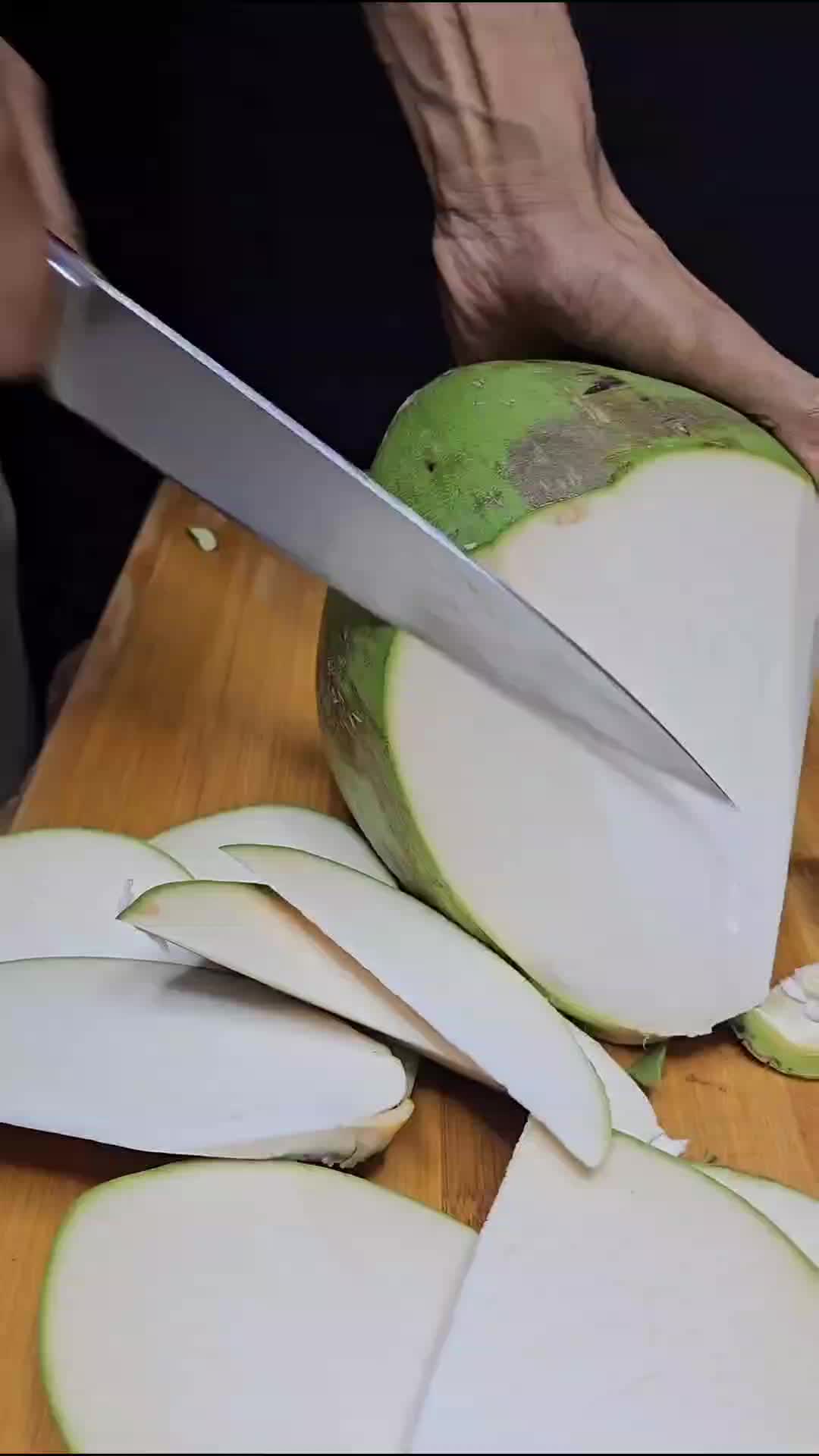 kupas kelapa muda #kelapamuda 