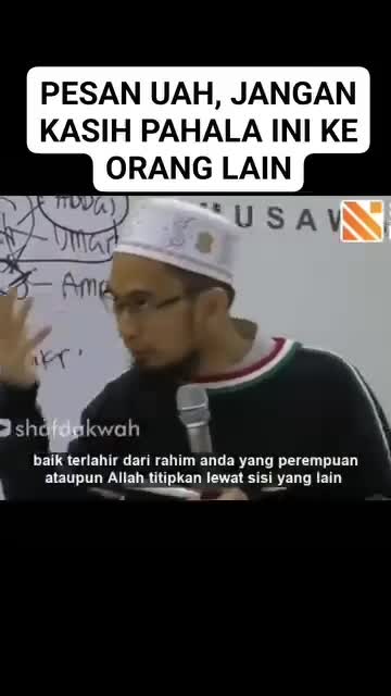 Pesan serius untuk para Orang Tua