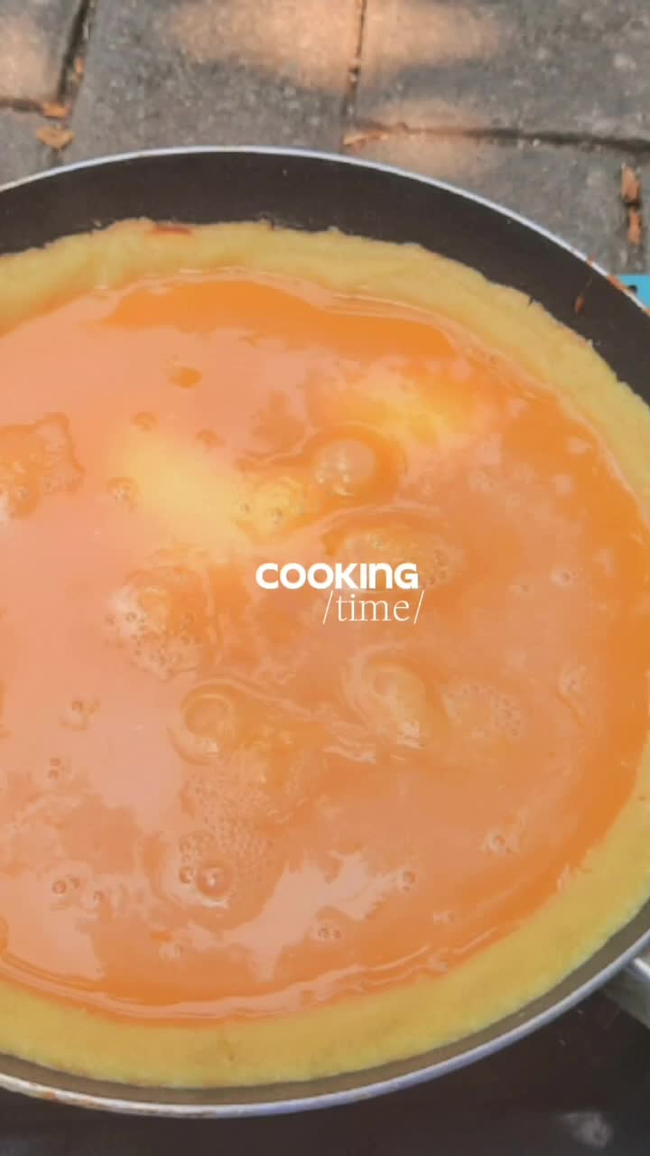 pie susu Teflon#ekstramasak#piesusu#sekolah#