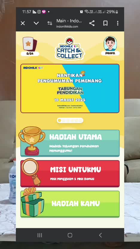 Ikutan catch and collect yuk..dan menangin hadiah tabungan pendidikan, siapa tau beruntung