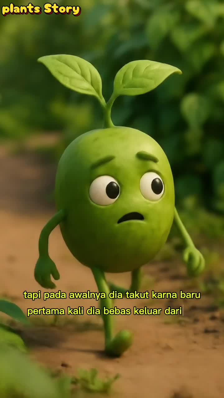 Cerita Sang kacang kedelai  #ceritapendek #aistorytelling  #filmpendek  #seperti di kartun 