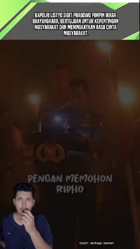 Kapolri Listyo Sigit Prabowo Pimpin Ikrar 
Bhayangkara. #videoviral  #videoedukasi  #faktaviral  #RCTIPlus 