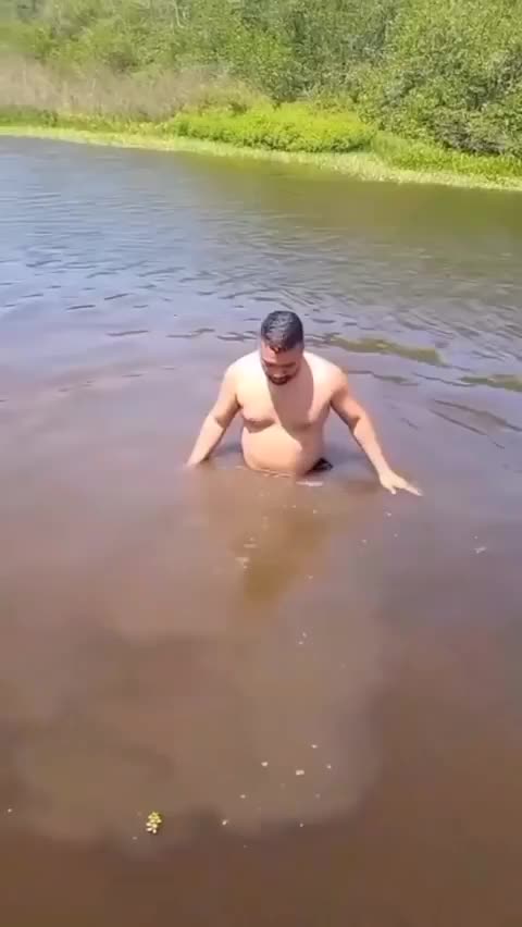 di kira nangkap ikan ternyata buaya😂😂😂😂😂 #reactiont #duett #funny #vdeolucu 