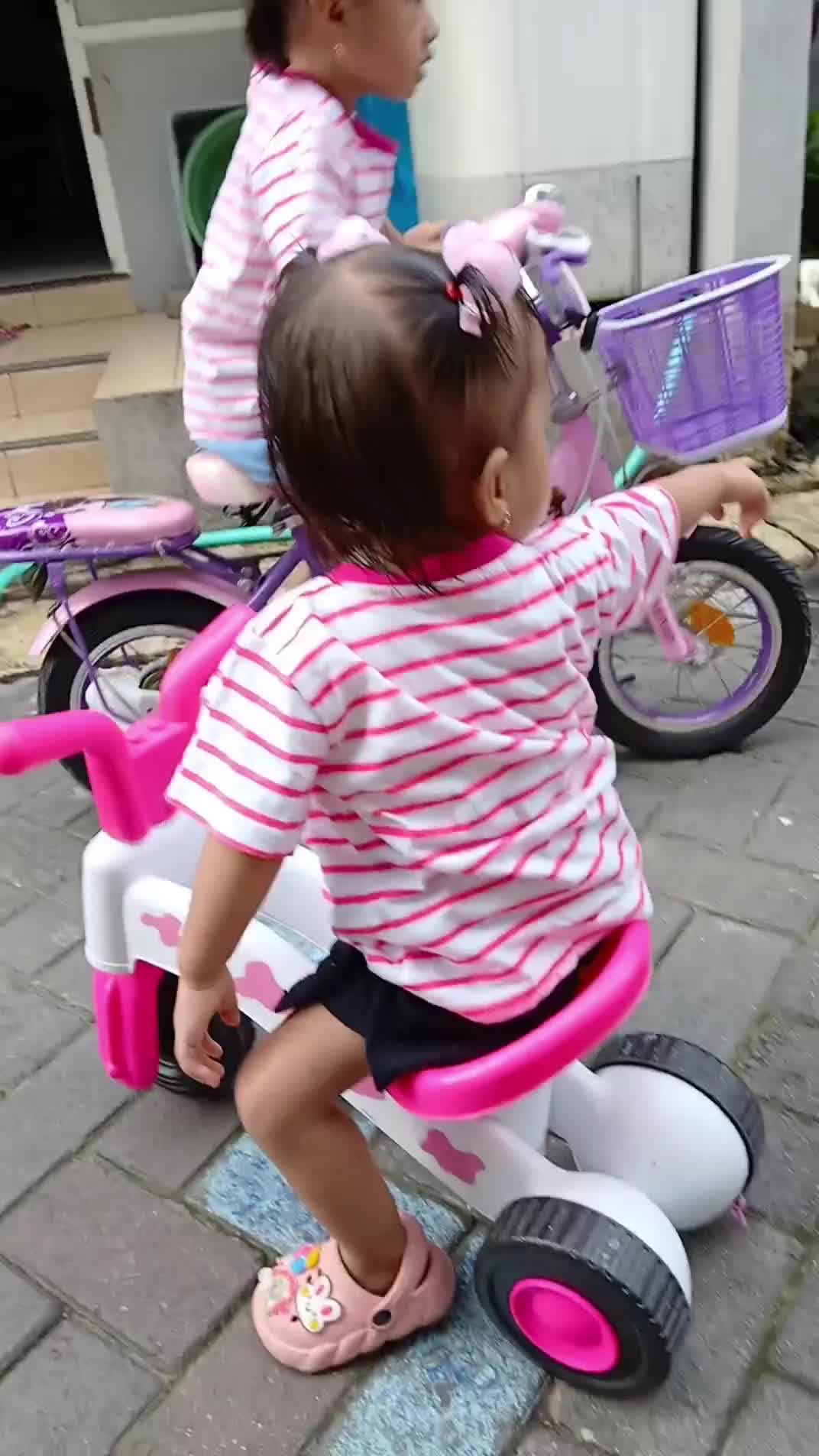 bersepeda bersama kakak and adik🥰 #rcti #contentcreatorpemula 