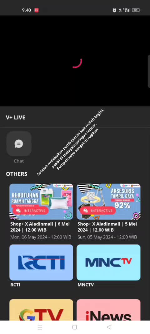 saya sangat di rugikan