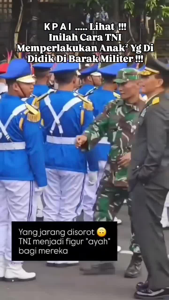 inilah cara TNI memperlakukan anak-anak di barak militer 

#barakmiliter #kdm #kangdedimulyadi 