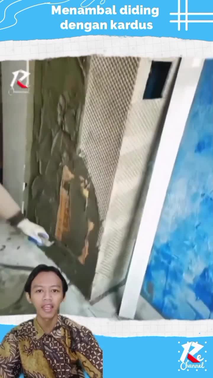Menambal diding yang bolong dengan
kardus 
#viral_video 
#shorts
#RCTIPlus 
#RCTIoke 
#HOTrctiplus 
#fypシ゚viral 
#1TRENDING
#shortplus 
#fak