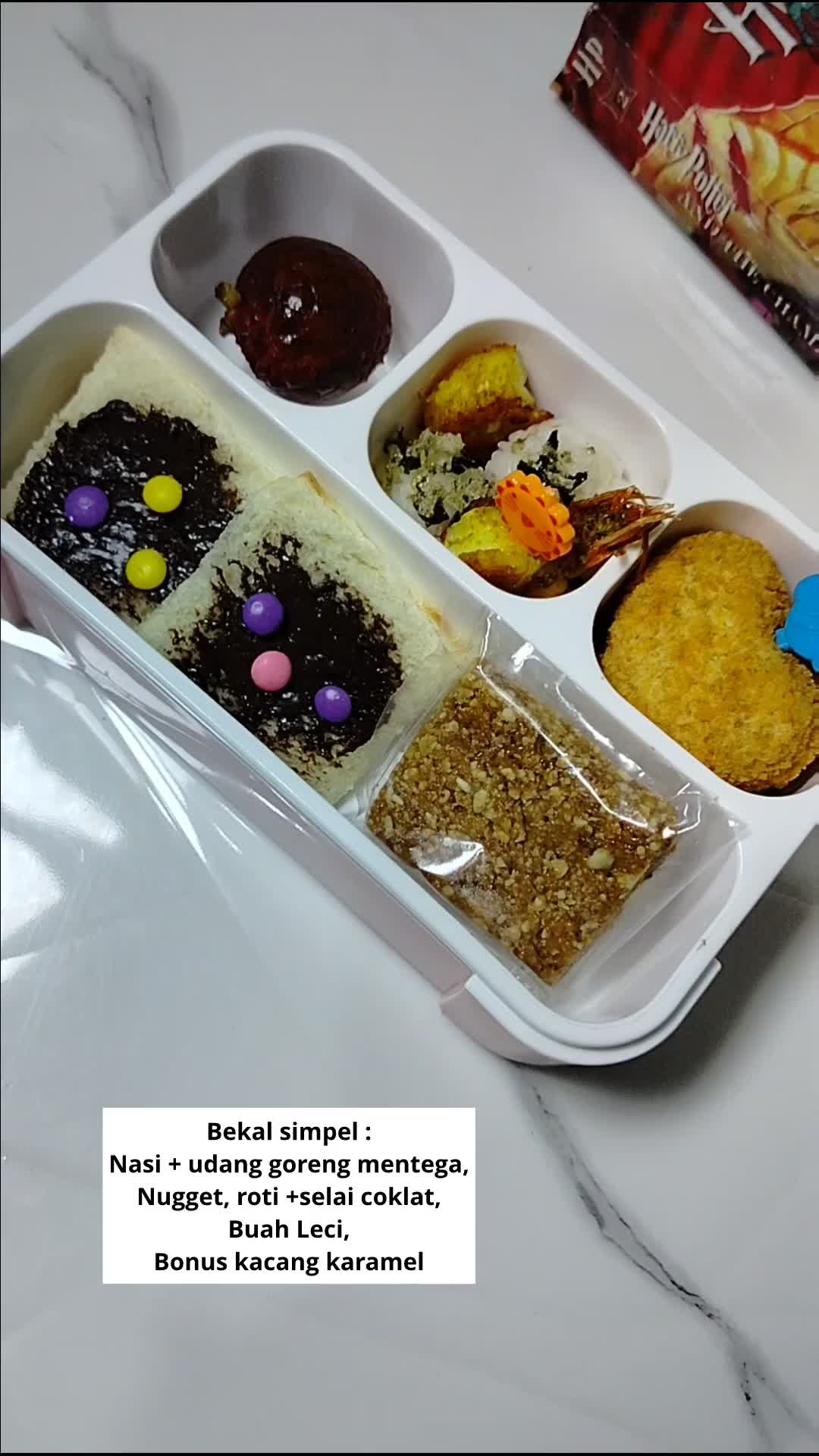 Bekal simpel anakku #bekal #kindergarten 